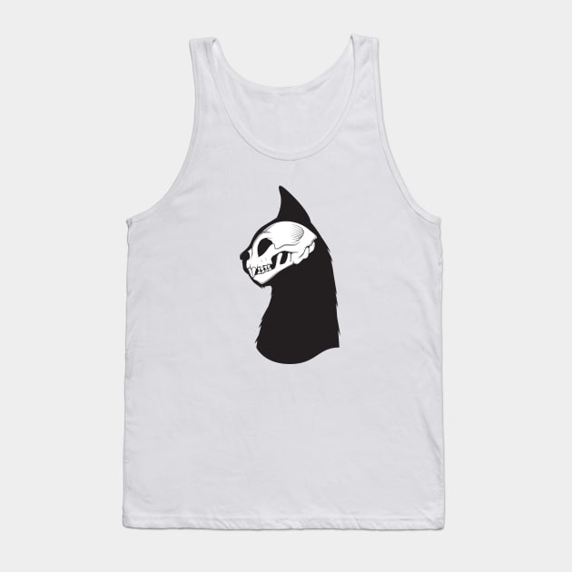 Cat Profile Tank Top by Woah_Jonny